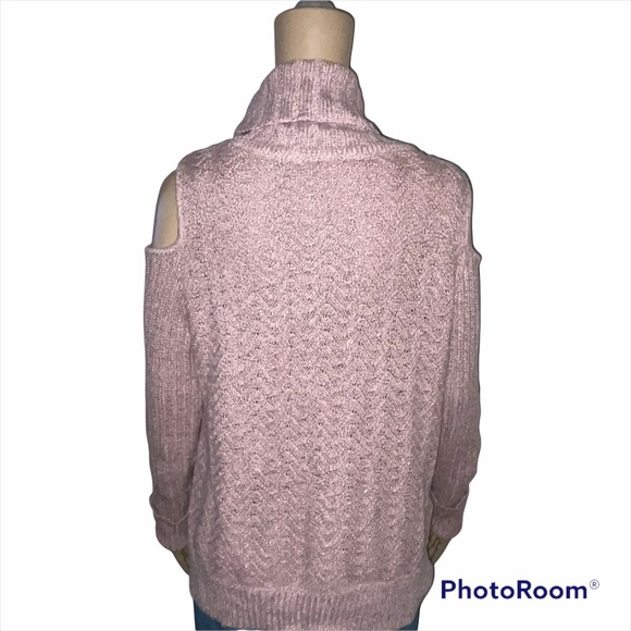 American Rag cold shoulder turtleneck sweater - Picture 4 of 6